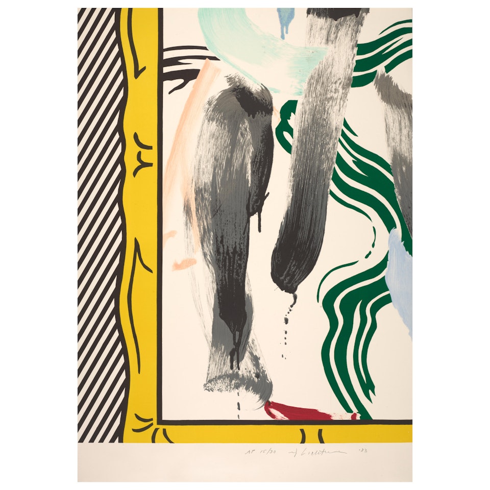 Against Apartheid (Corlett 200) by Roy Lichtenstein