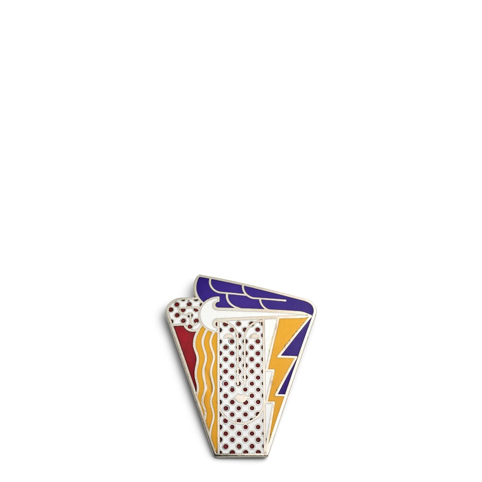 Modern Head Pin (Brooch) (Schwarz 1968.04) by Roy Lichtenstein