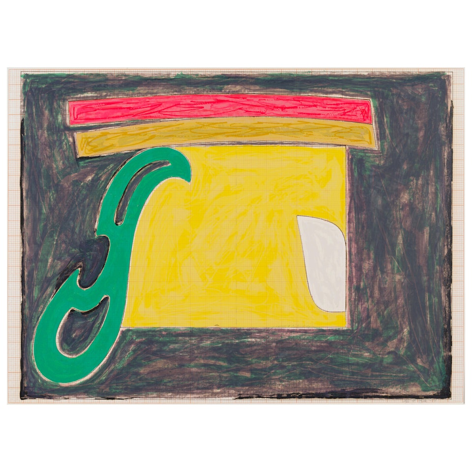 Mysterious Bird of Ulieta, from Exotic Birds Series (Axsom 111) by Frank Stella