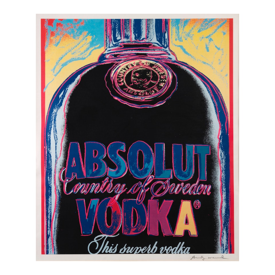 Absolut Vodka by Andy Warhol