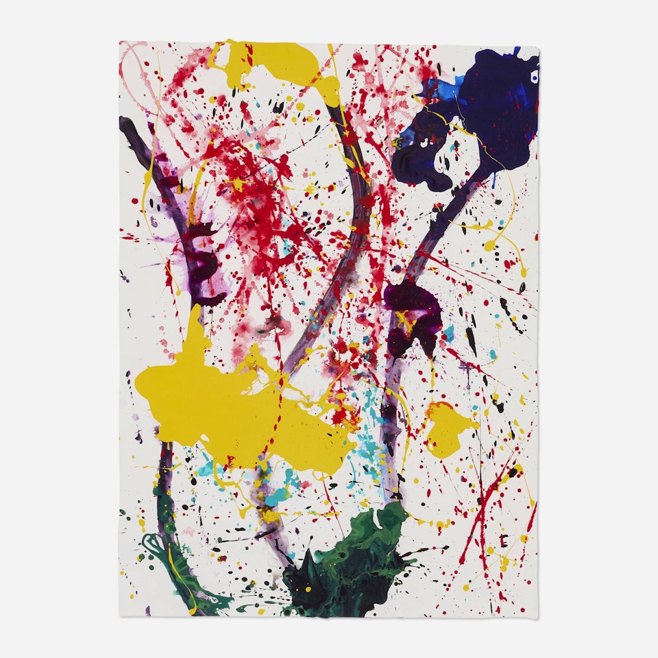 Untitled (SF88-489) by Sam Francis