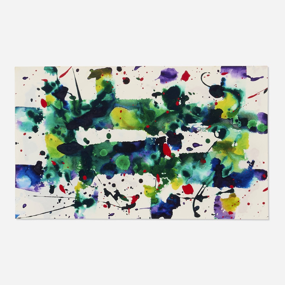 Untitled (SF78-1010) by Sam Francis