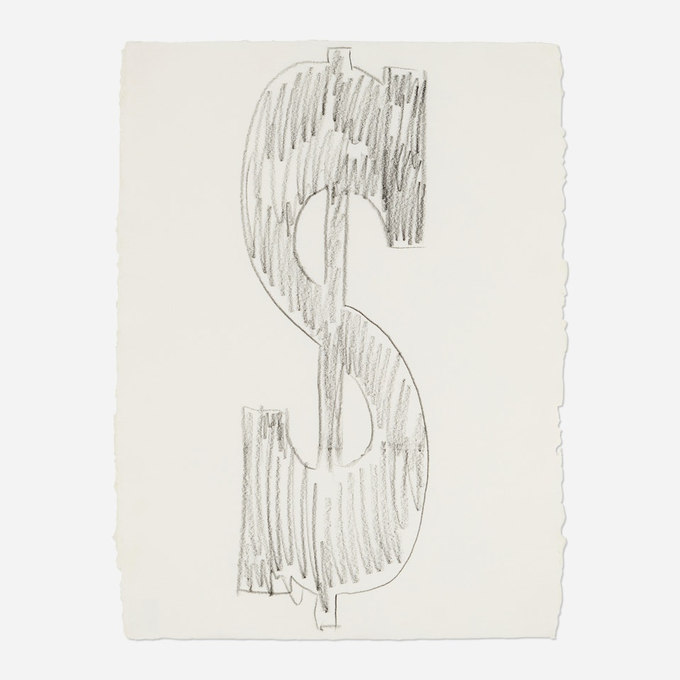 Dollar Sign by Andy Warhol