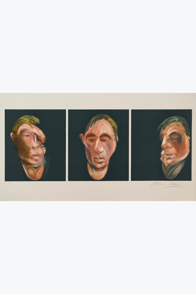 Three Studies for a Self-Portrait by Francis Bacon