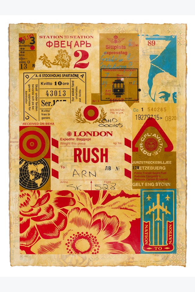 Station to station by Shepard Fairey