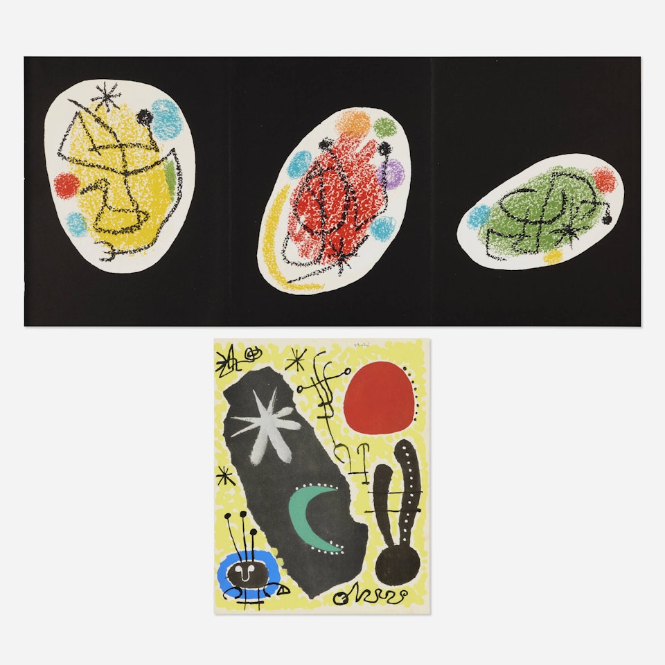 Two works for XXe Siècle by Joan Miró
