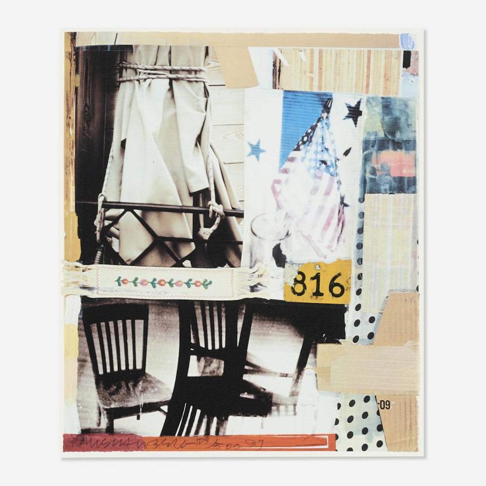 Tag by Robert Rauschenberg