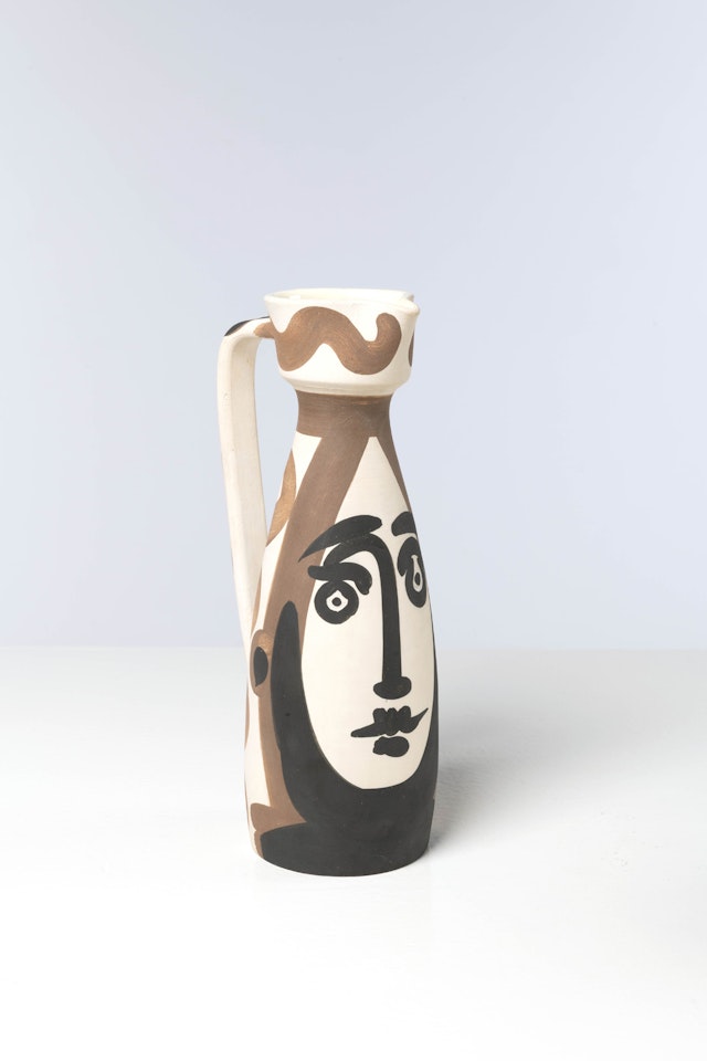Visage (A.R. 288); Pitcher by Pablo Picasso