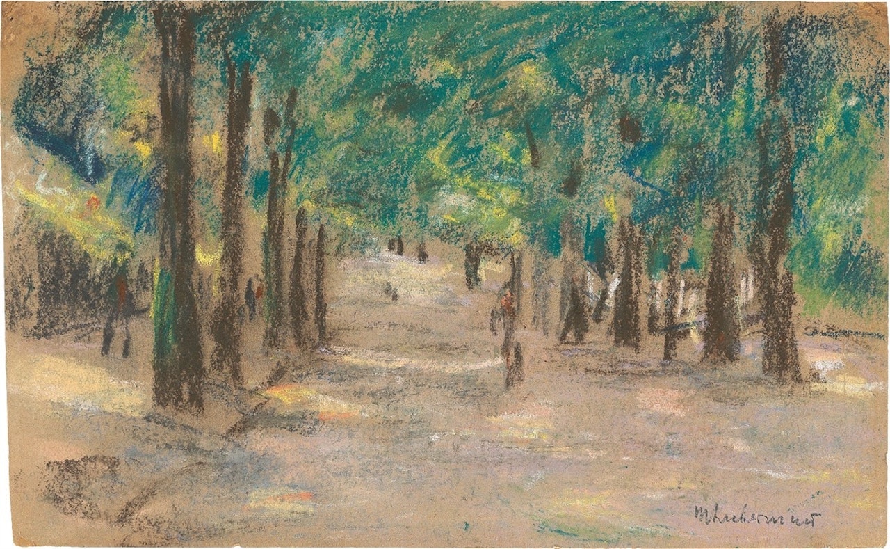 ”Allee (wohl Haarlem)” by Max Liebermann