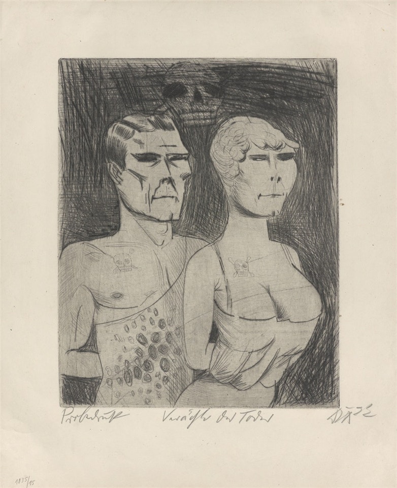 ”Verächter des Todes” by Otto Dix