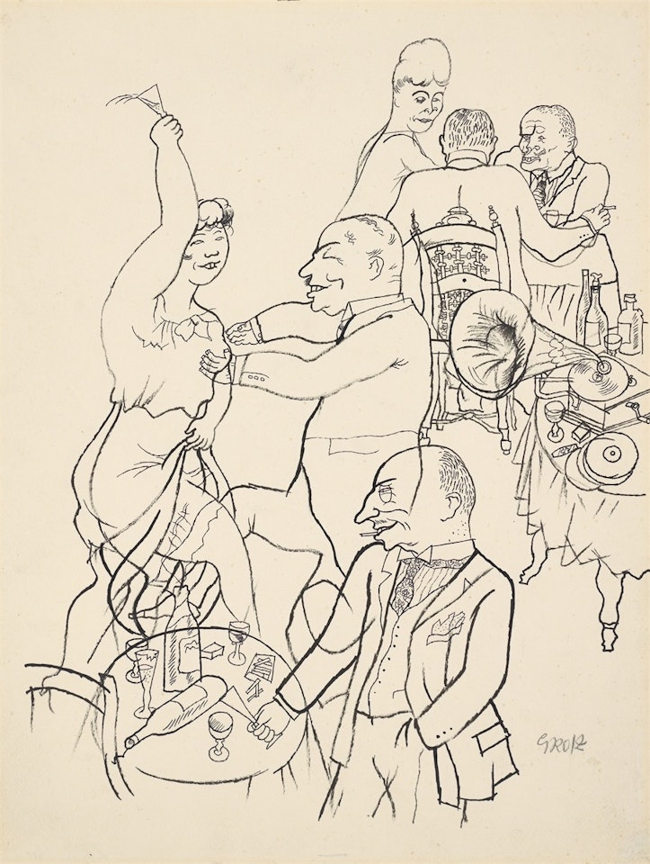 ”Tanzpaar” by George Grosz