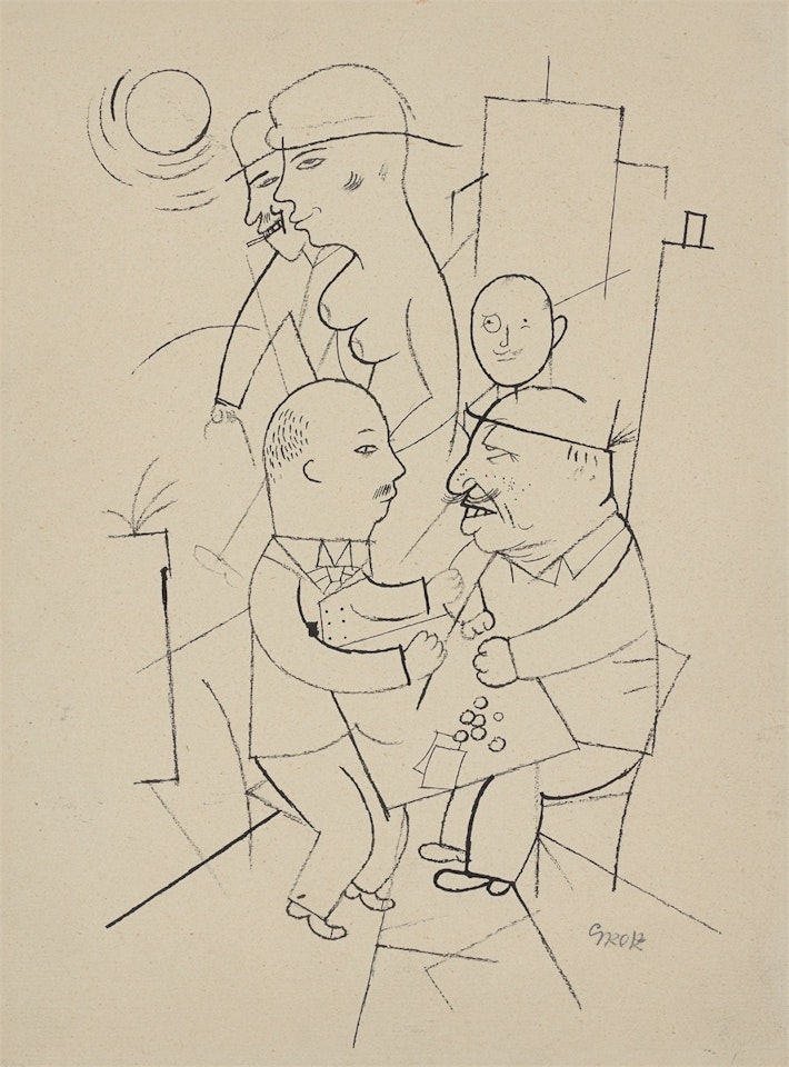 ”Geschäfte” by George Grosz