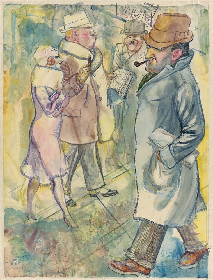 ”Strasse, Berlin” by George Grosz