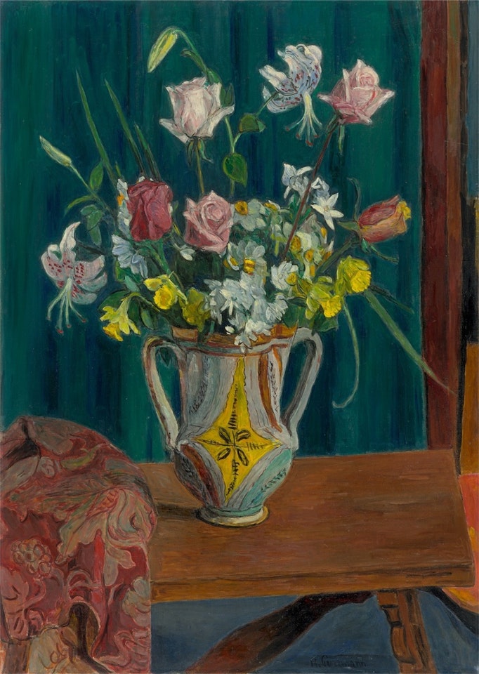 ”Blumenstilleben” by Hans Purrmann