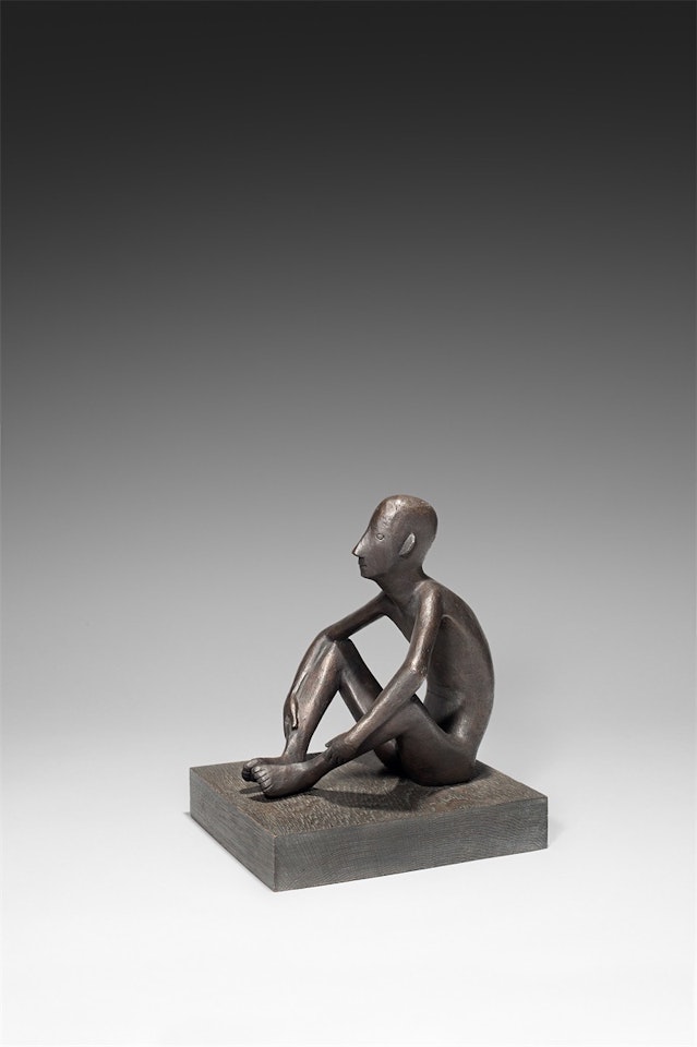 ”Hockender Knabe” by Gerhard Marcks