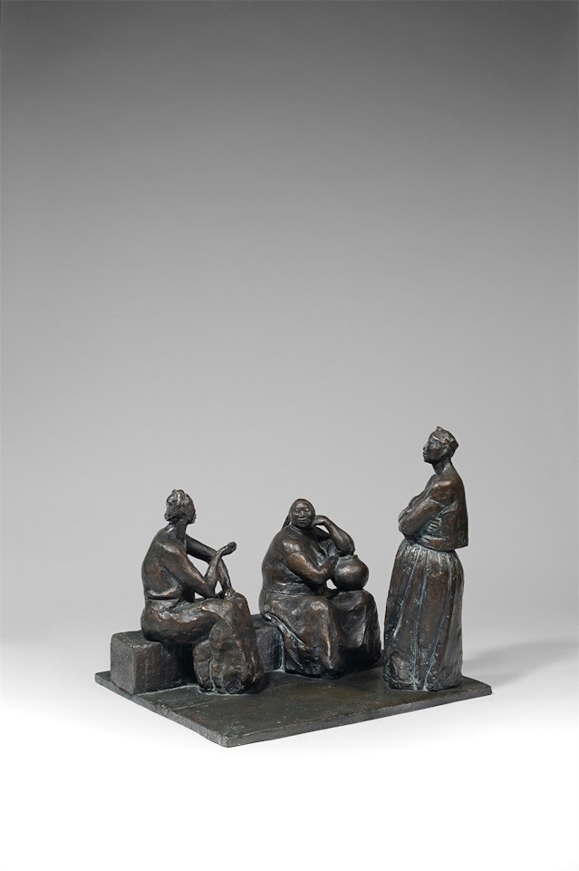 ”Juchitecas en conversación” by Francisco Zuñiga