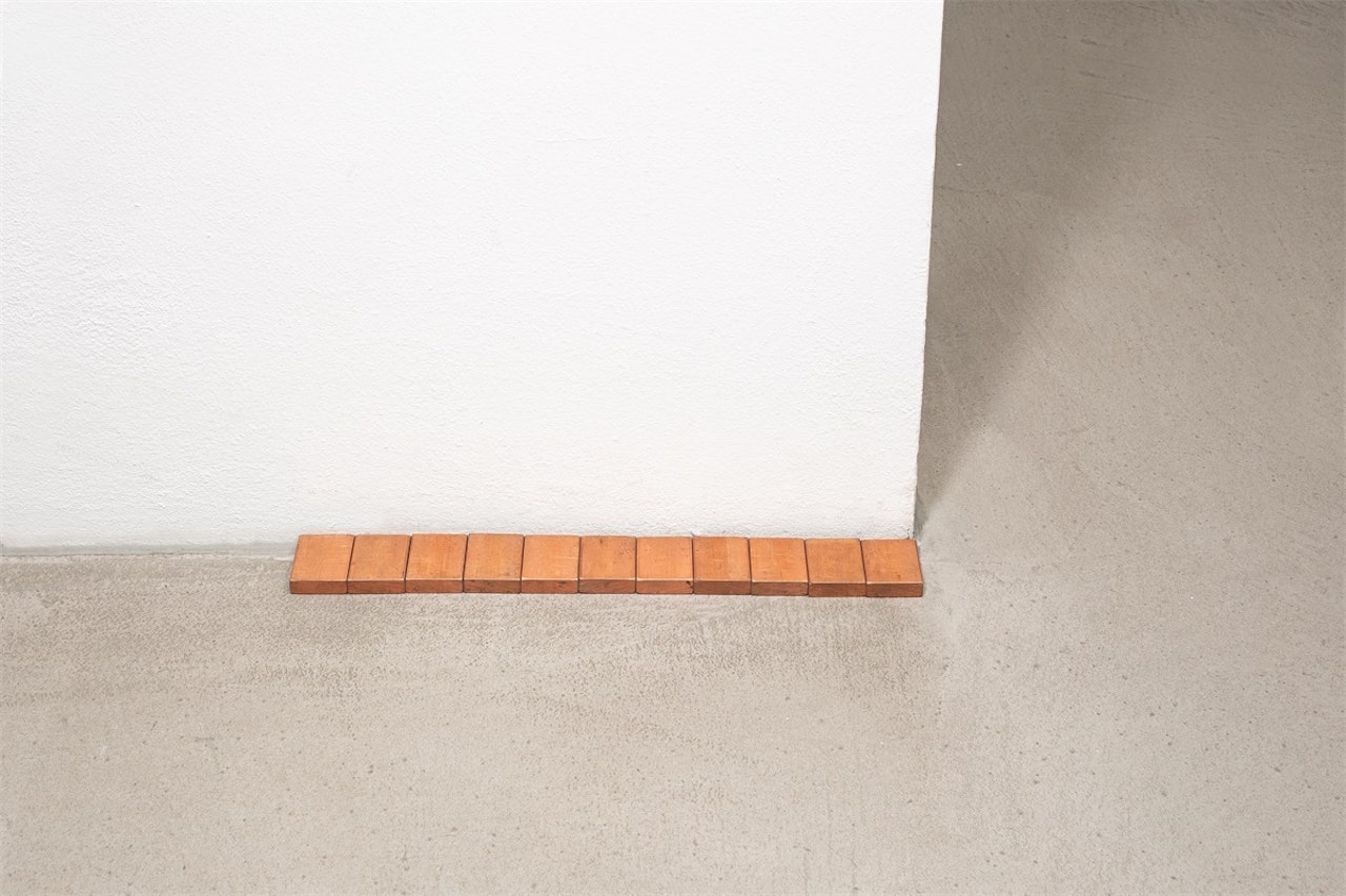 ”Fourth CU Prime, Glarus” by Carl Andre