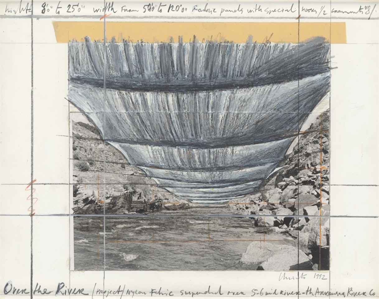 ”Over the River (Project)” by Christo