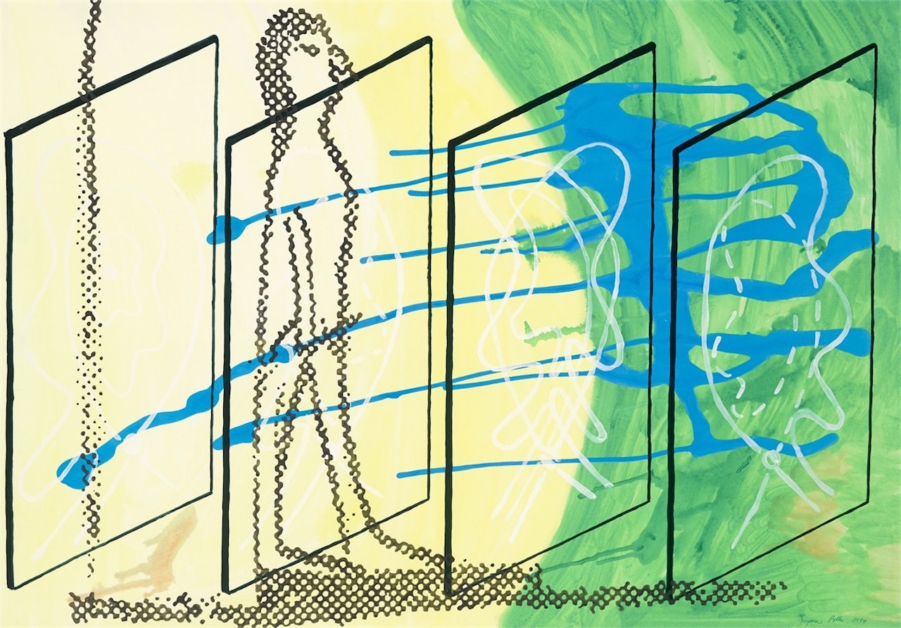 ”Ohne Titel [Mönchengladbach 1992]” by Sigmar Polke