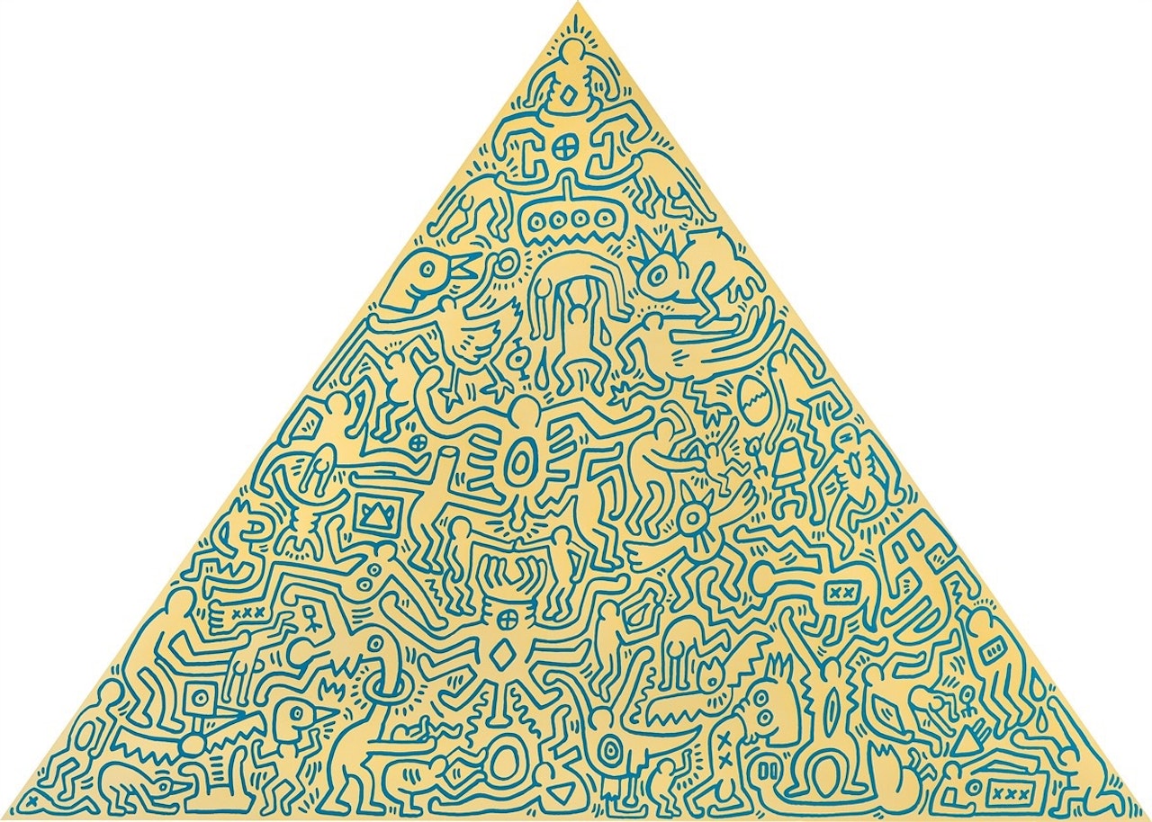 Pyramid by Keith Haring