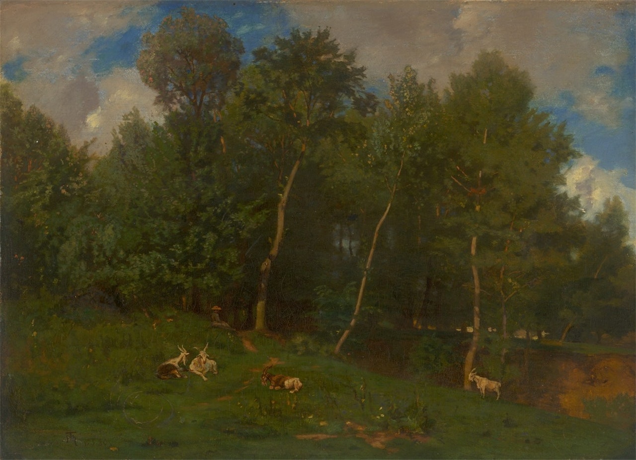 Summery Meadow by Hans Thoma