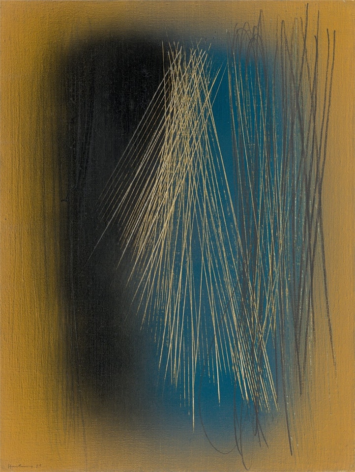 ”T1961-H53”. by Hans Hartung