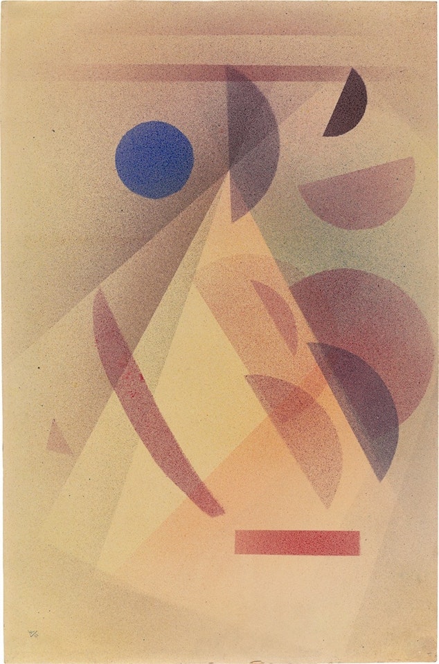 ”Hauptblau” by Wassily Kandinsky