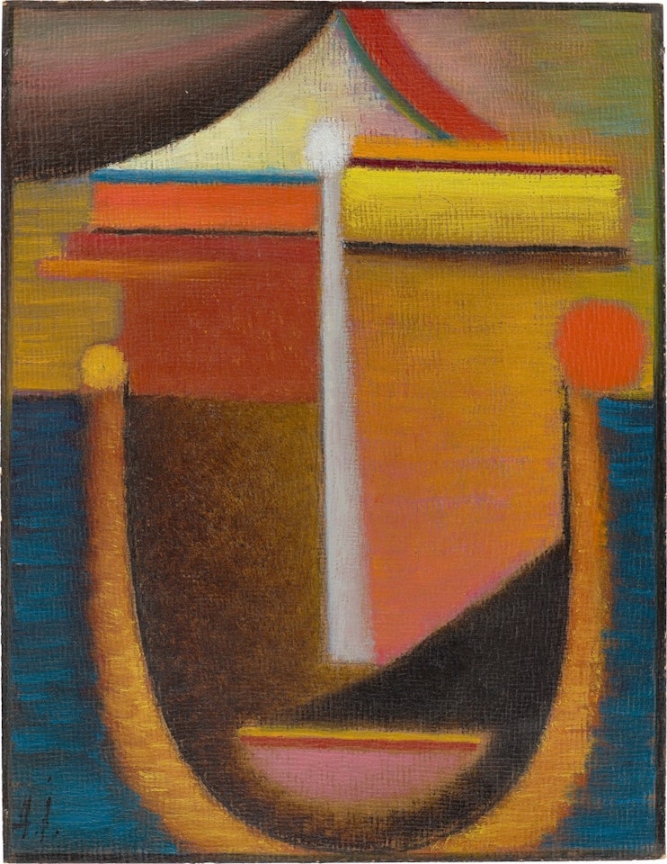 ”Abstrakter Kopf: Komposition Nr. 10” by Alexej von Jawlensky