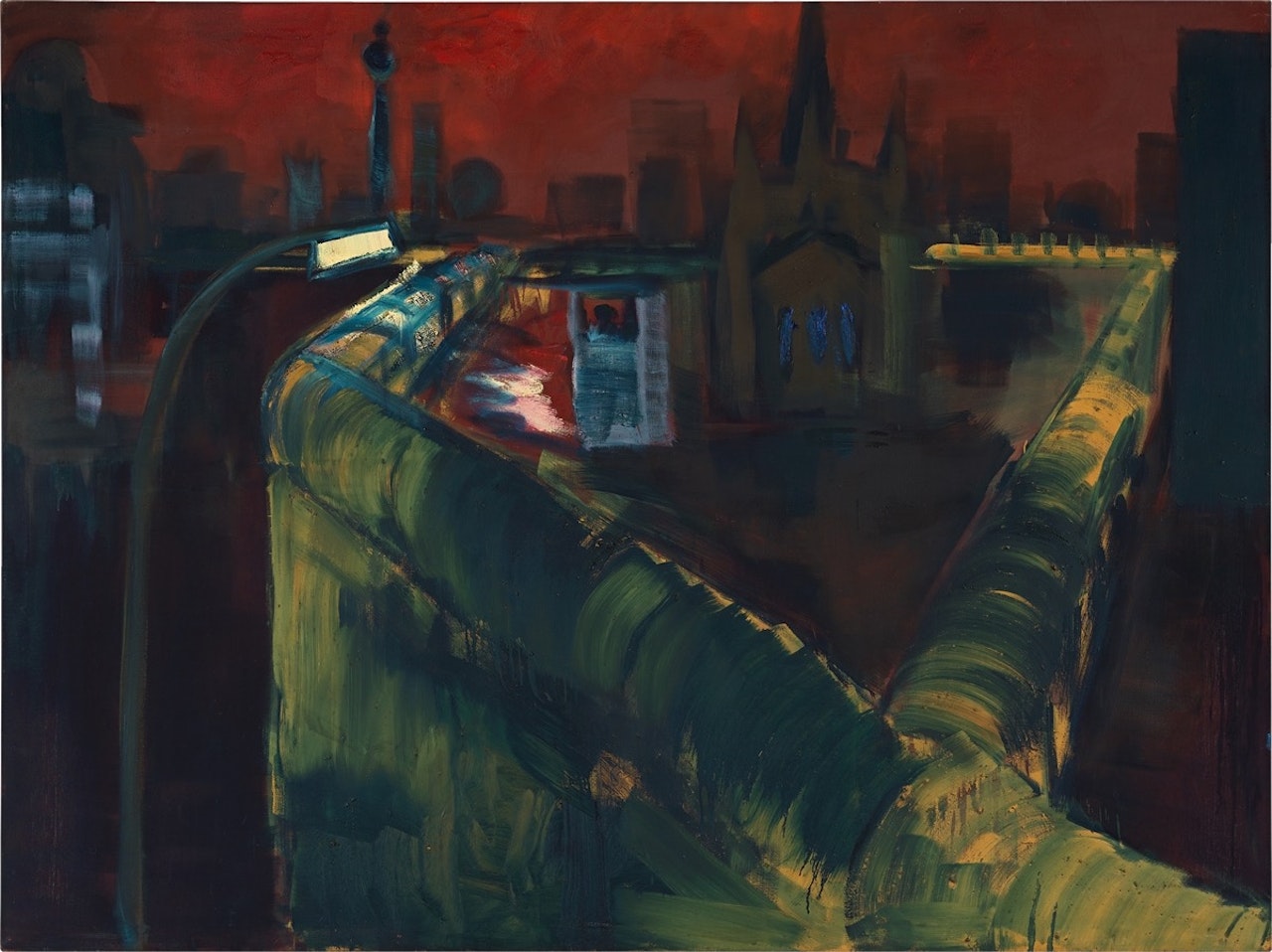 ”Mauer am Südstern” by Rainer Fetting