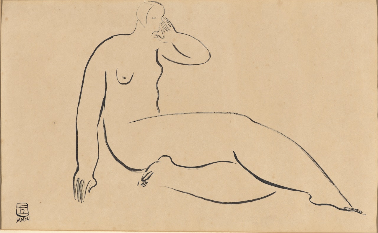 Nude by Sanyu