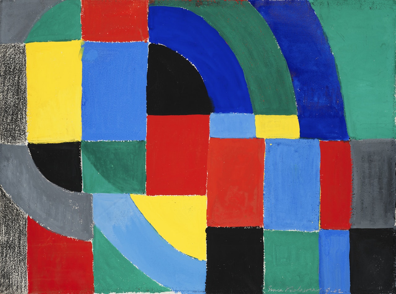 Rythme coloré by Sonia Delaunay