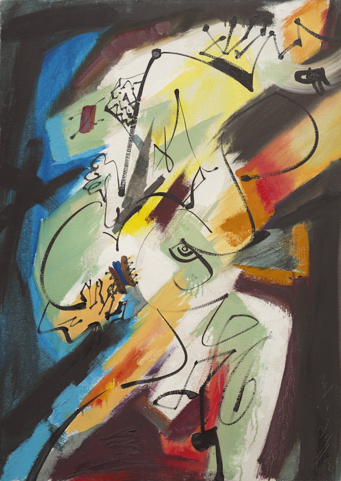 Rapt à l"arc-en-ciel by André Masson