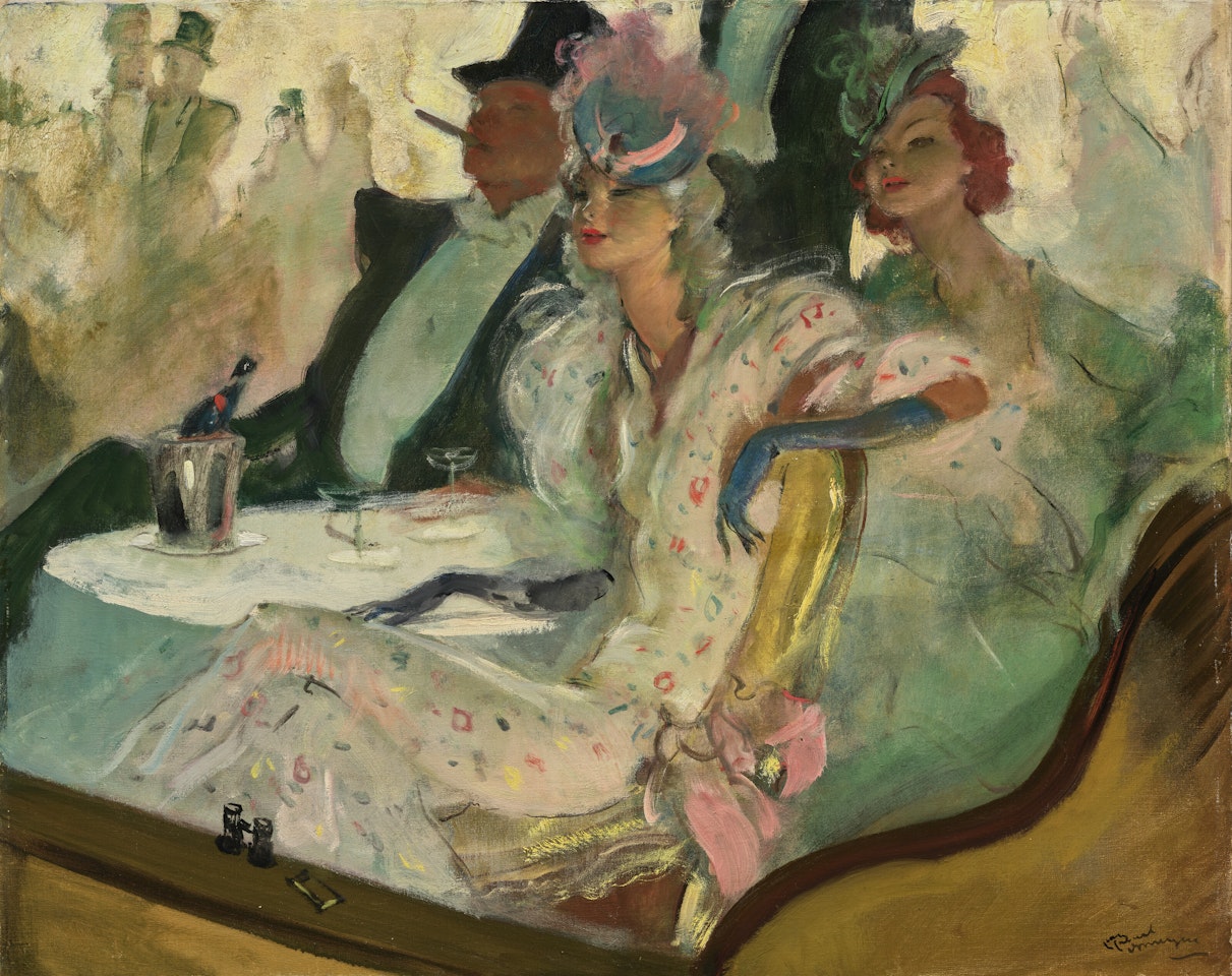 Aux Ambassadeurs by Jean Gabriel Domergue
