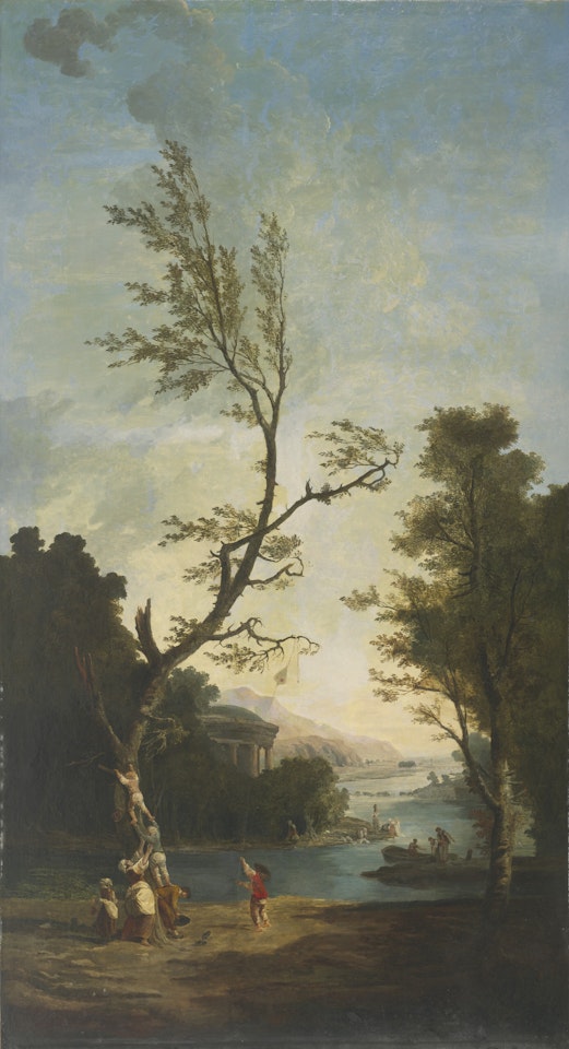 Le Cerf-volant by Hubert Robert