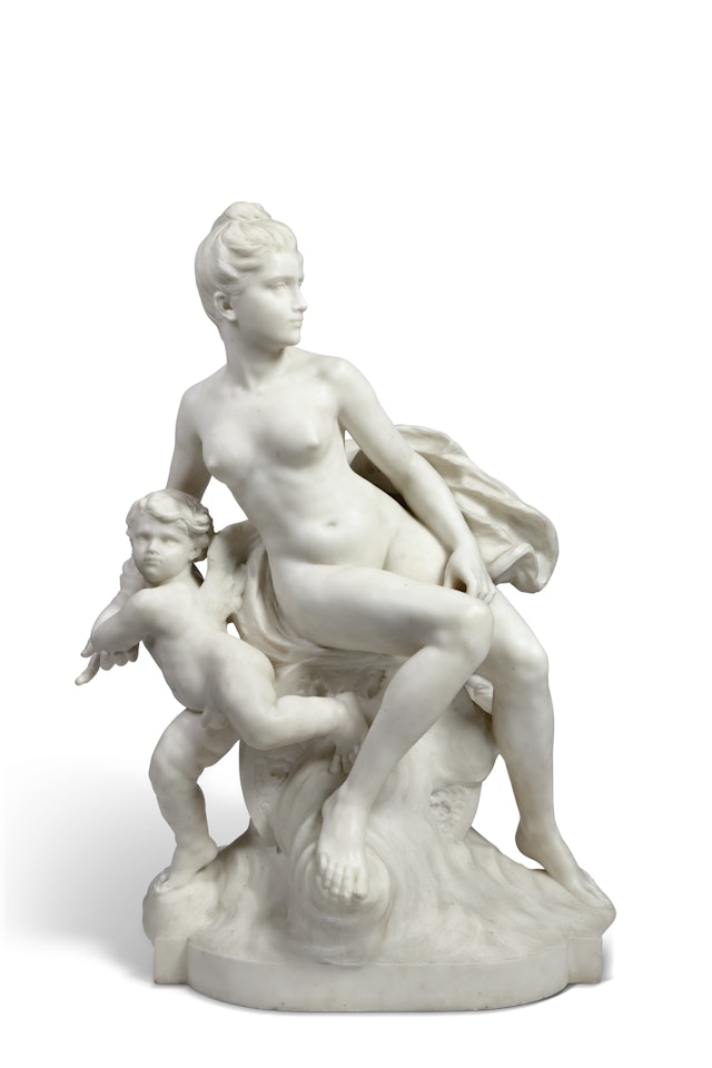 La Fortune ou Allégorie à la roue by Alfred Boucher