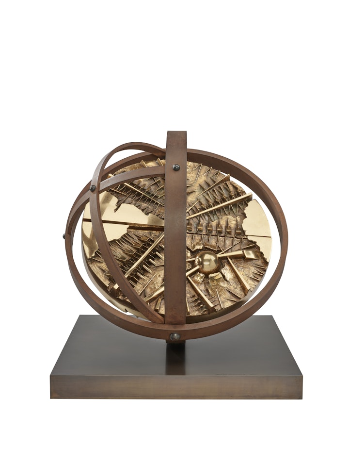 Giroscopio, studio (Gyroscope, studio) by Arnaldo Pomodoro