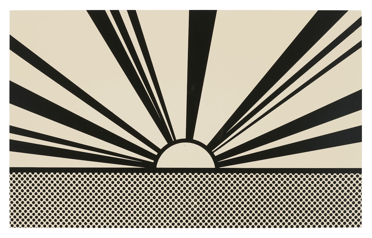 Landscape 4 by Roy Lichtenstein