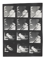 Three works - L"Espion, Untitled and Main de Magritte en train de peindre le dernier "La Page Blanche", Rue des Mimosas