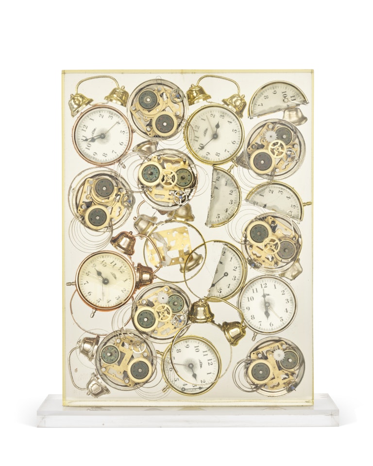 Untitled (Réveils) by Arman