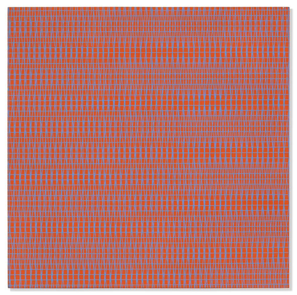 3 Trames 83°-90°-95° 7/9 by Francois Morellet