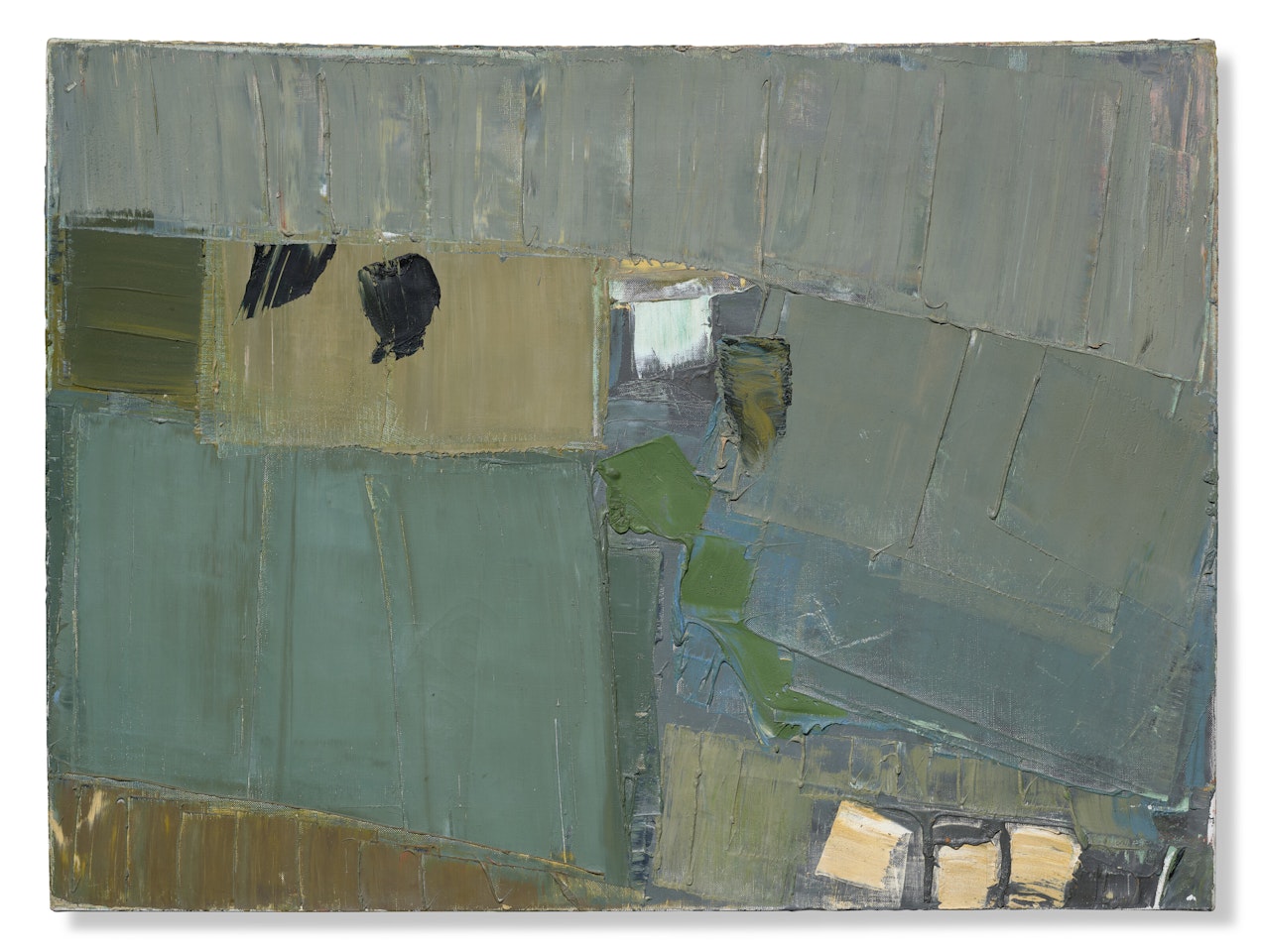 "Petit paysage à Cabris" temps gris by Olivier Debre