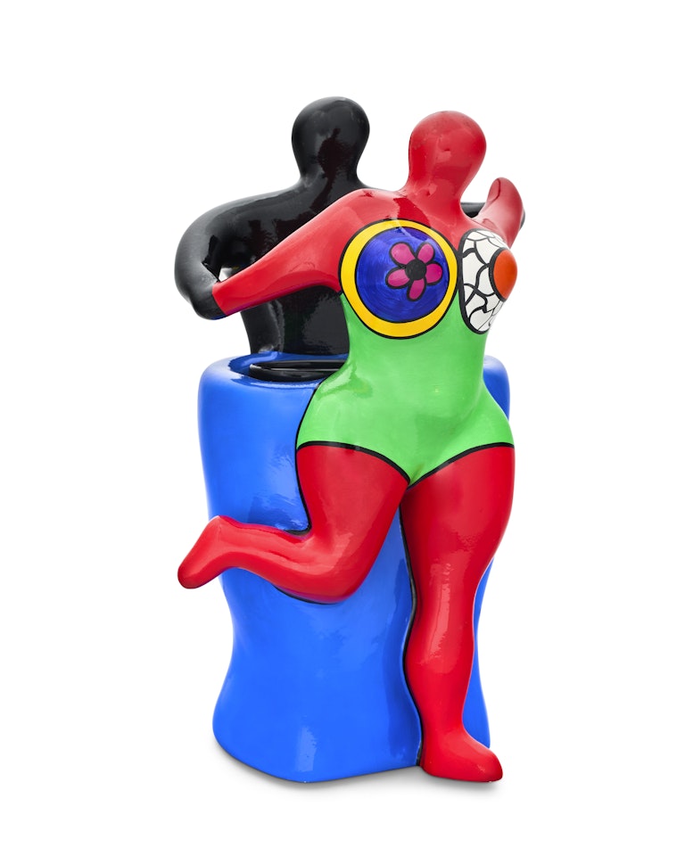 Dancing Couple Vase by Niki de Saint Phalle