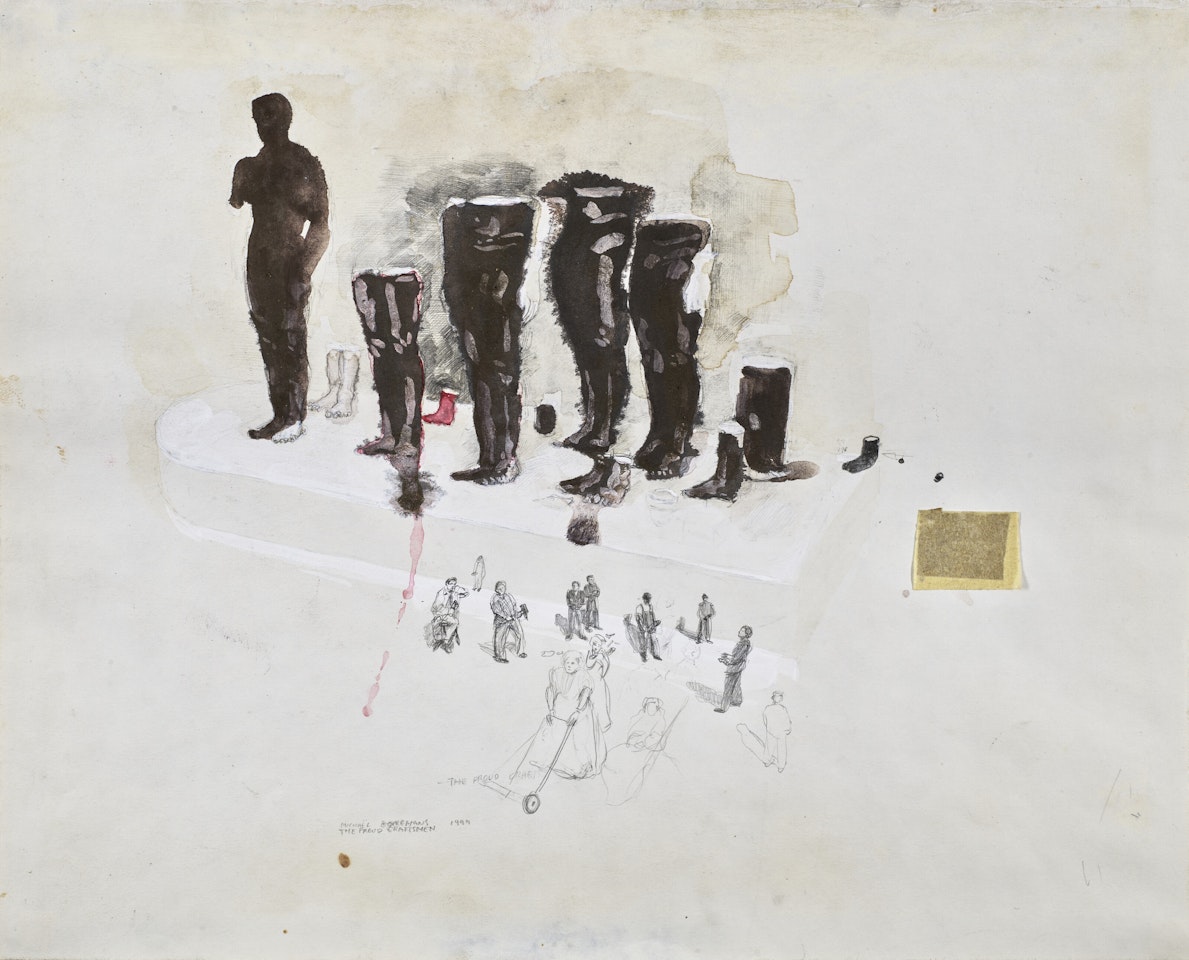 The Proud Craftmen by Michael Borremans