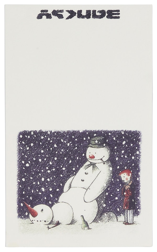 Rude snowman by Banksy
