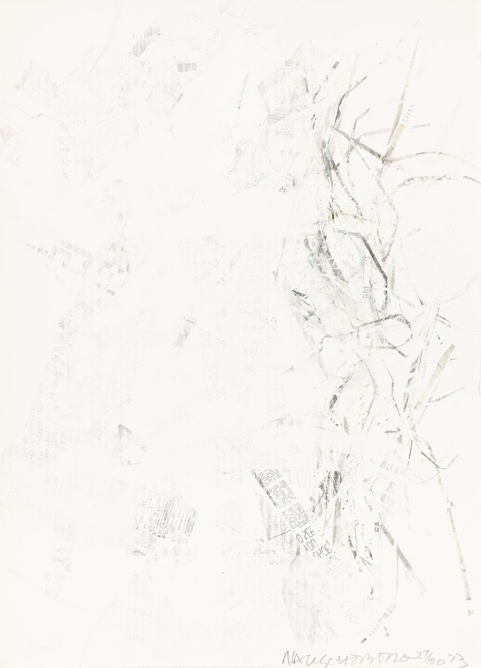 Noname (Elephant). by Robert Rauschenberg