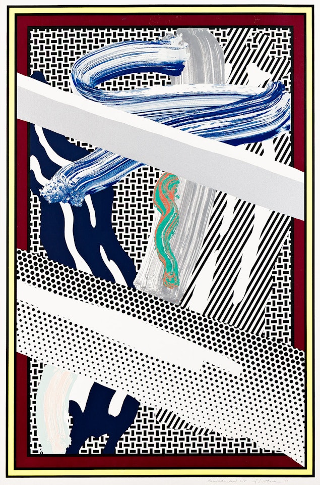 Reflections on Expressionist Painting . by Roy Lichtenstein