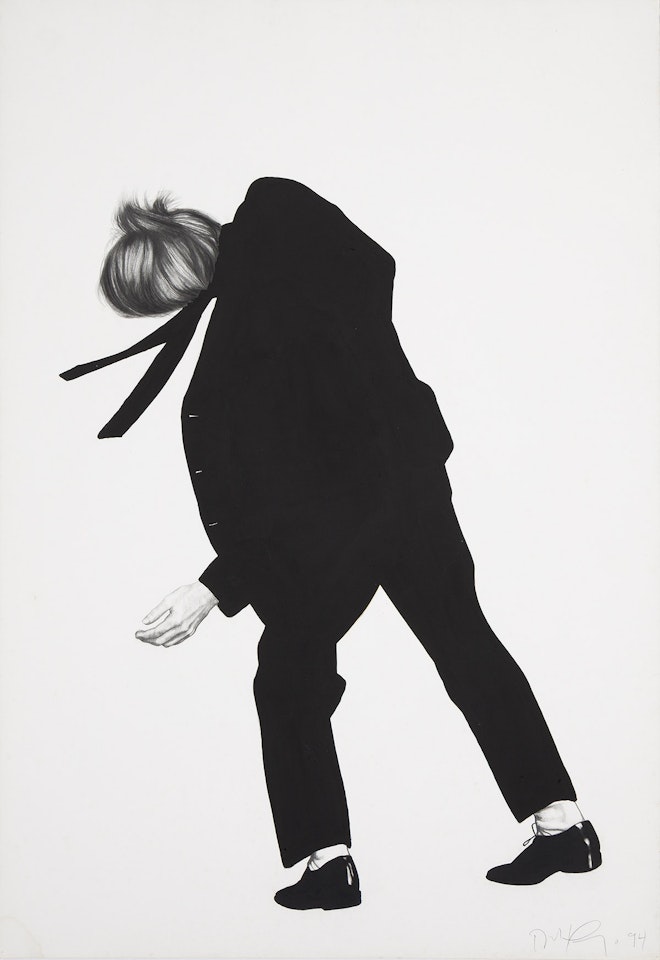 Untitled (Eric) . by Robert Longo