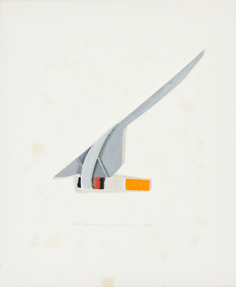 Smoking Cigarette. by Tom Wesselmann