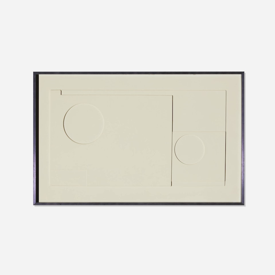 White Relief by Ben Nicholson, O.M.