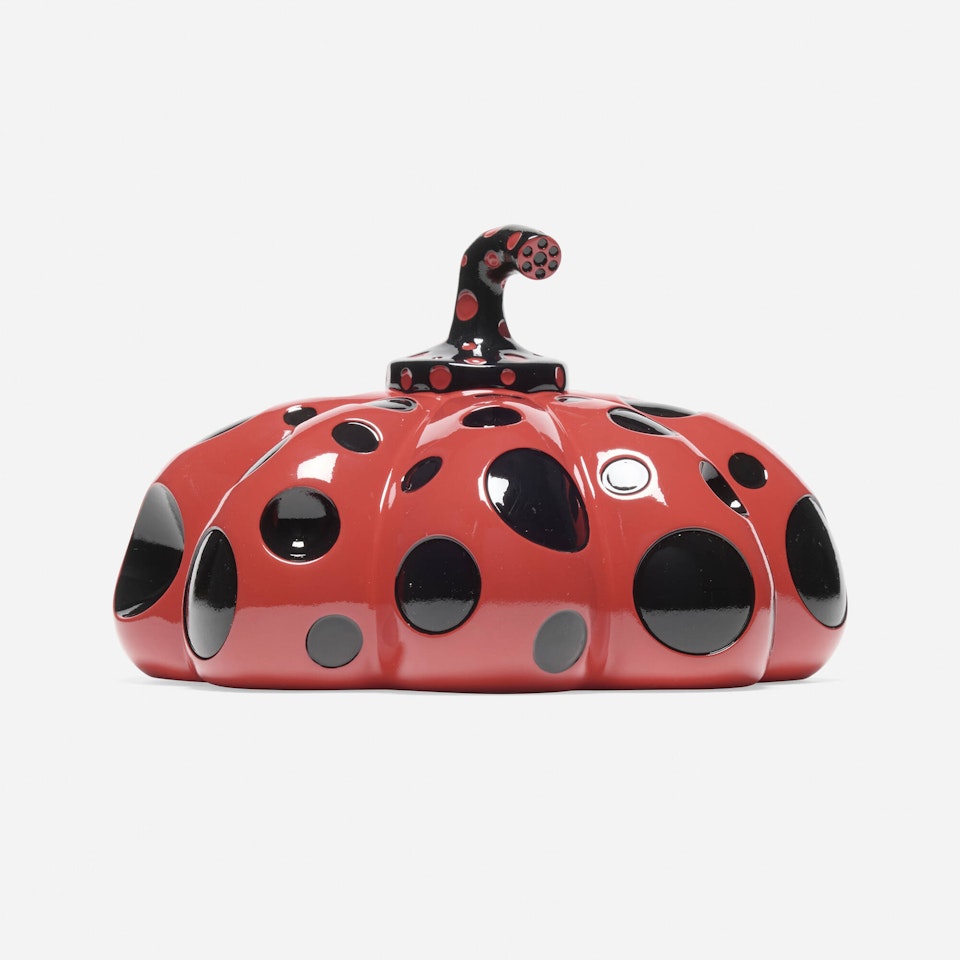 Naoshima Pumpkin by Yayoi Kusama